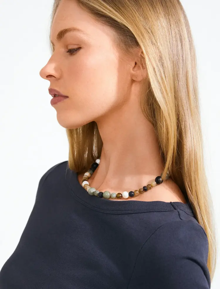 Pilgrim Jewellery ROOT Necklace Silver Plated