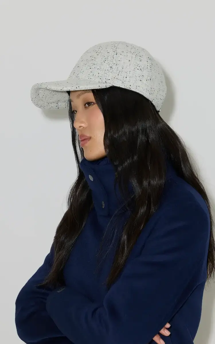 Soia & Kyo ABBI-Y Coat With Bib in Wool Night Blue