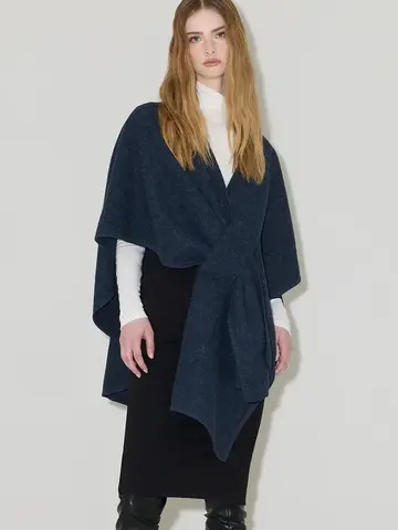 Soia & Kyo CLAUDELLE Knit Wrap Night Blue