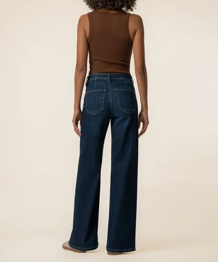 KUT from the Kloth Maya High Rise Wide Leg Angelically