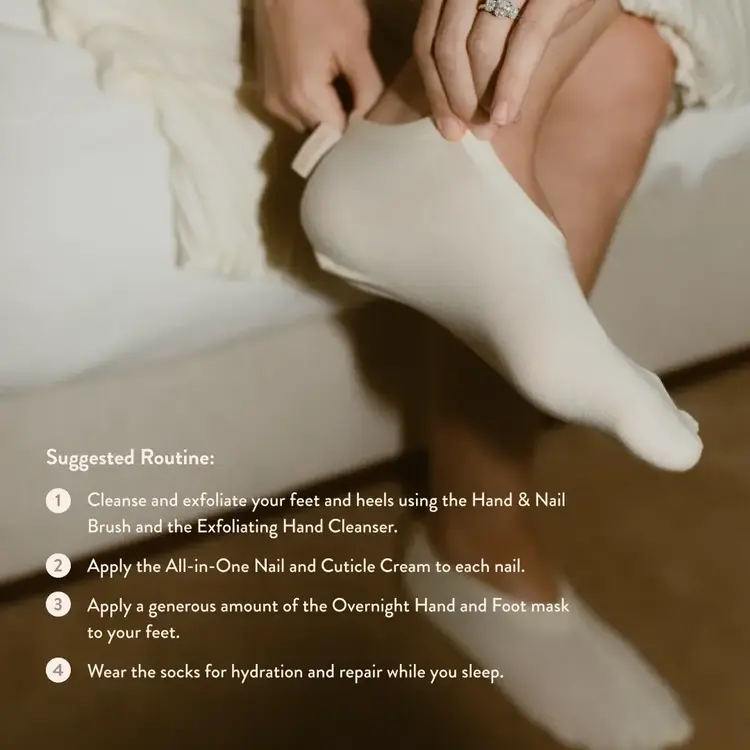 Paume Cotton Overnight Socks