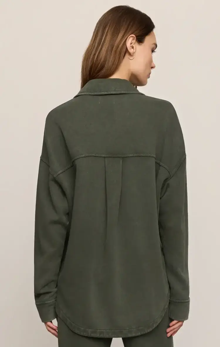 ZSupply All Day Knit Jacket Classic Olive