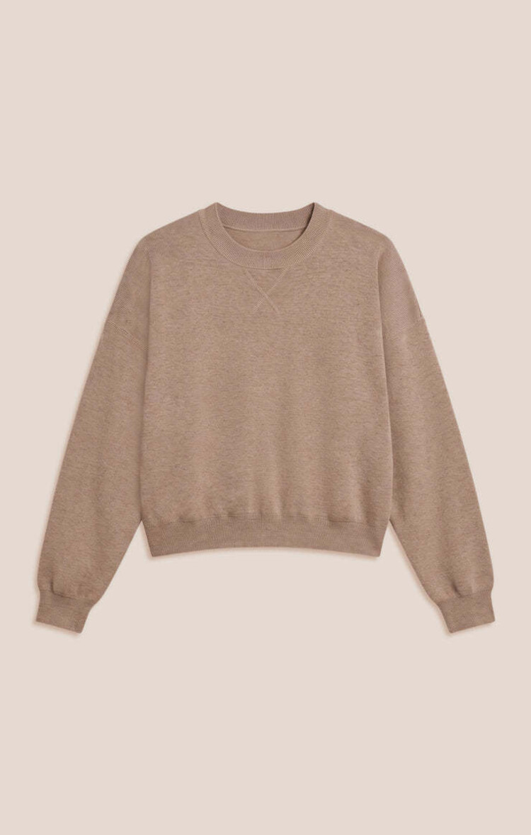 ZSupply Take It Easy Sweater Heather Ash