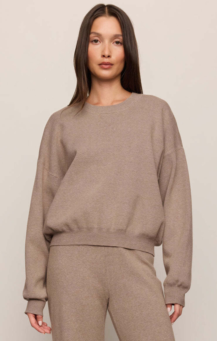 ZSupply Take It Easy Sweater Heather Ash