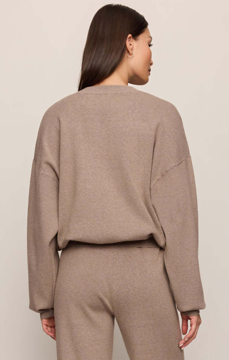 ZSupply Take It Easy Sweater Heather Ash
