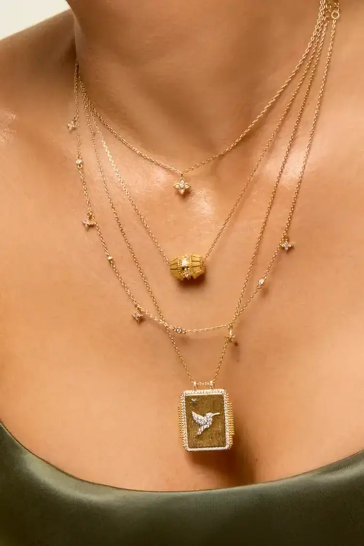 Mya Bay Starline Necklace Gold