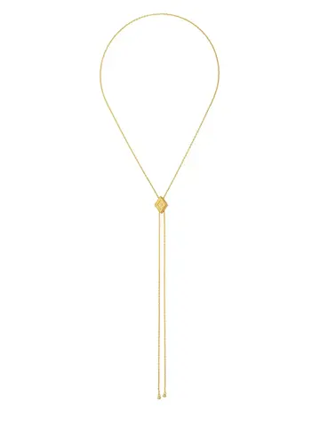 Mya Bay Losange Bolo Necklace Gold