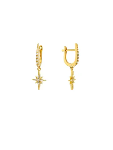 Mya Bay Diwali Ice Pick Earrings Gold
