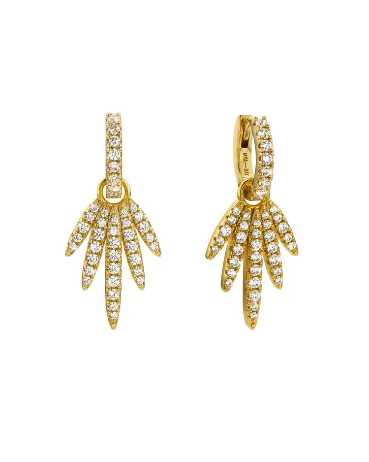 Mya Bay Aloha Earrings Gold
