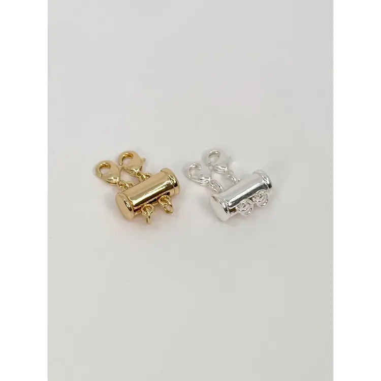 Pilgrim Jewellery Lock with 2 Lobsters Gold Plated