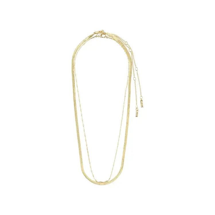Pilgrim Jewellery EA Necklace 2-in-1 Gold Plated