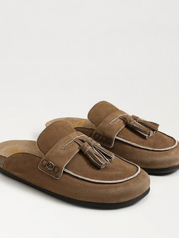 Sam Edelman Astrid Mule Terra Toffee Suede