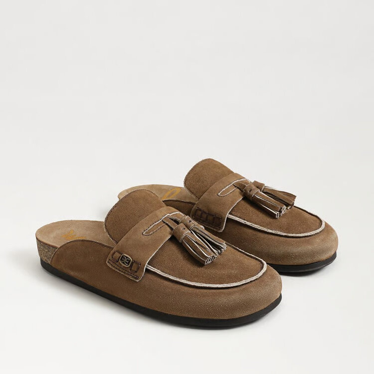 Sam Edelman Astrid Mule Terra Toffee Suede