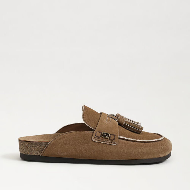 Sam Edelman Astrid Mule Terra Toffee Suede