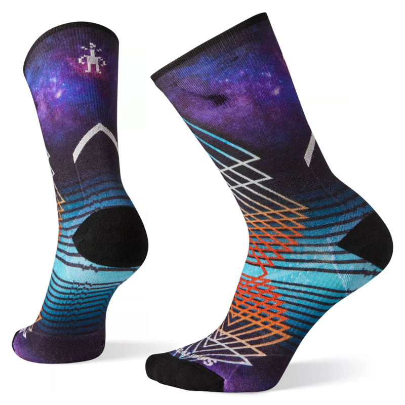 SmartWool Women's Athlete Edition Run Print Crew Socks