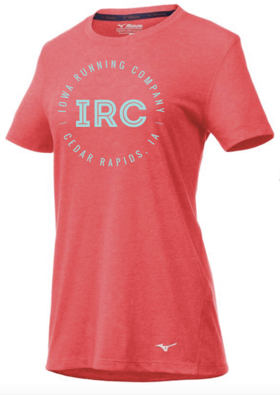 Iowa Running Company Women's IRC Mizuno Inspire Tee