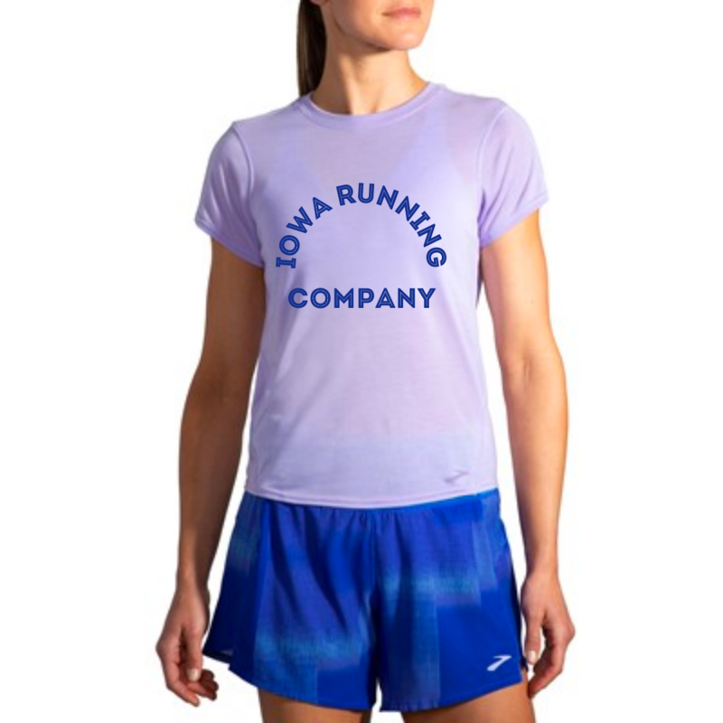 Iowa Running Company Women's IRC Brooks Distance Short Sleeve