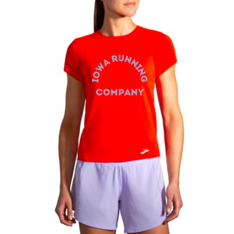 Iowa Running Company Women's IRC Brooks Distance Short Sleeve