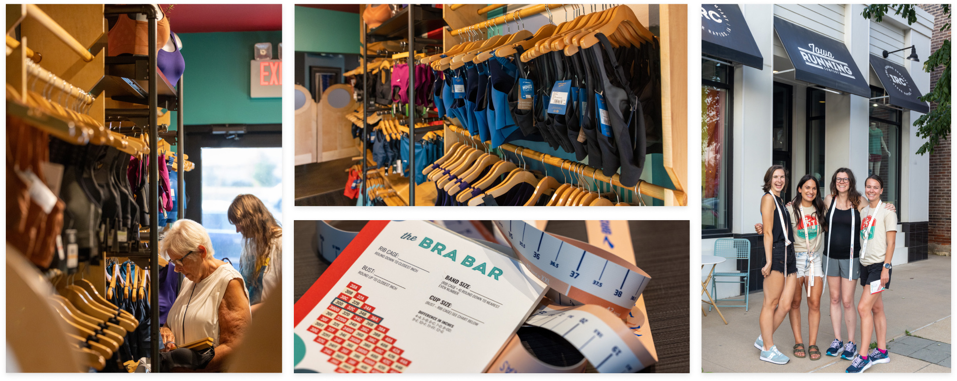 Bra Fittings - Iowa Running Company