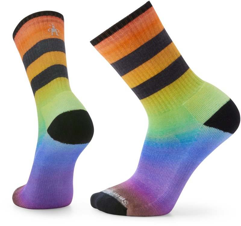 SmartWool Smartwool Athlete Edition Run Pride Progress Print Crew Socks