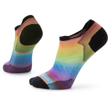 SmartWool Smartwool Run Zero Cushion Pride Rainbow Print Low Ankle Socks