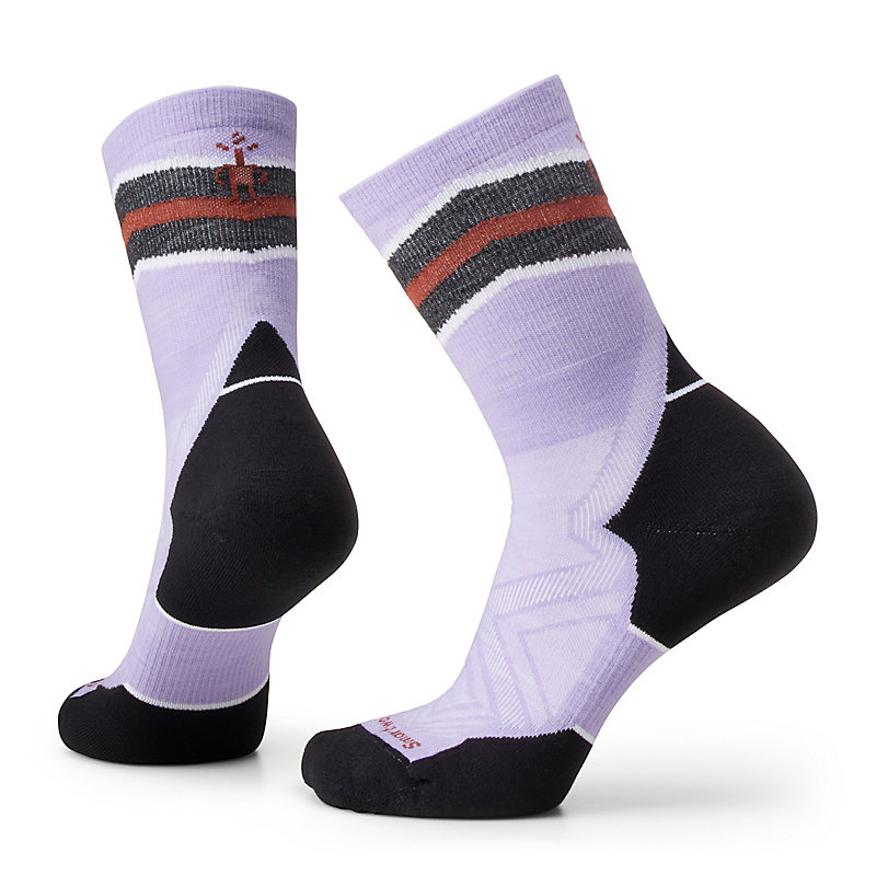 SmartWool Women's Run Targeted Cushion Mid Crew Socks