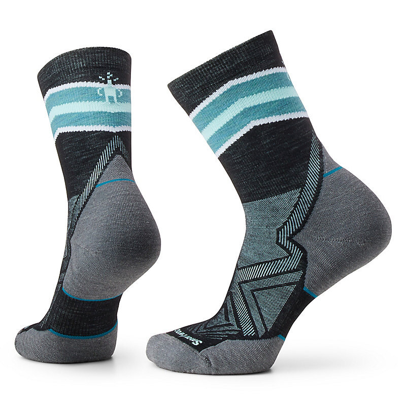 SmartWool Women's Run Targeted Cushion Mid Crew Socks