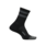 Feetures! ELITE LIGHT CUSHION MINI CREW BLACK HIGH TOP STRIPE