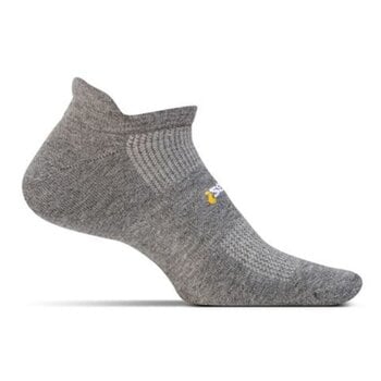 Feetures! HP MAX CUSHION NO SHOW TAB HEATHER GREY
