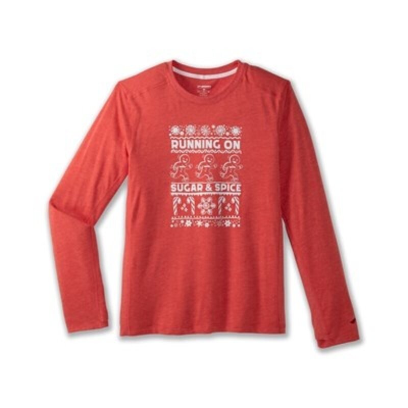 Brooks Running MEN'S RUN MERRY DISTANCE LONG SLEEVE