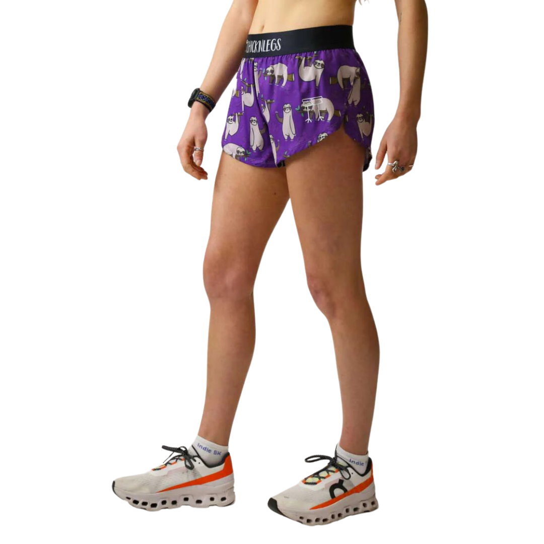 ChicknLegs WOMEN'S 1.5" SPLIT SHORT SLOTHS