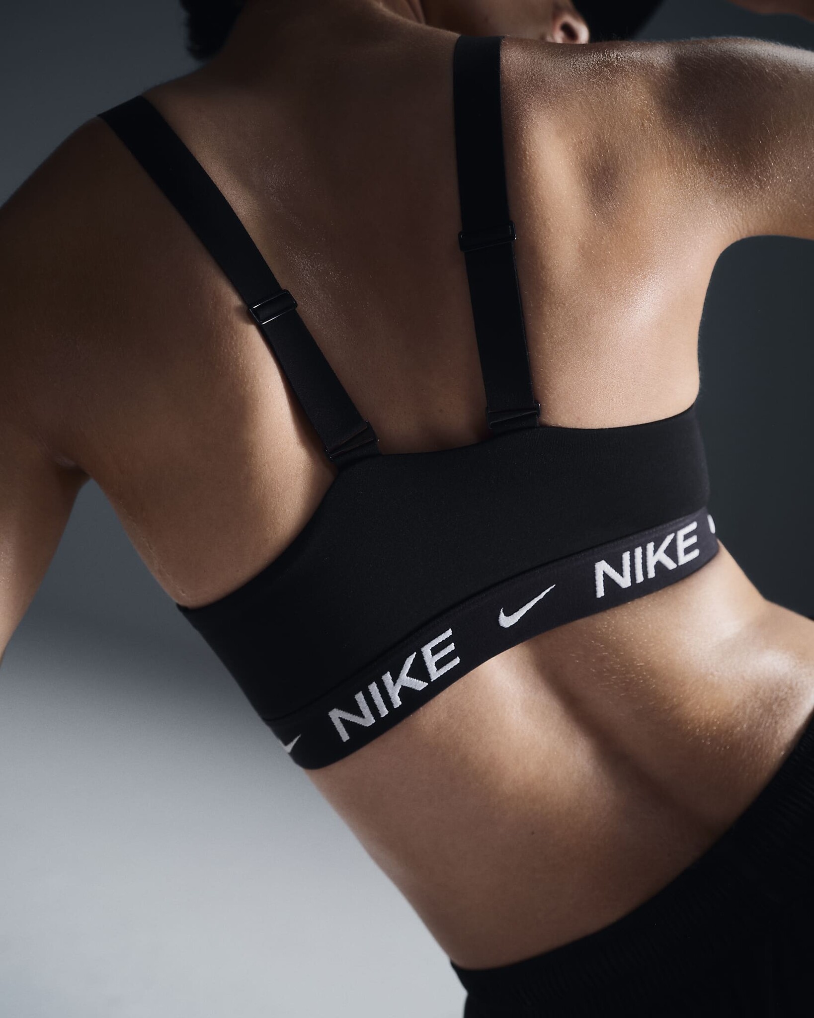 Nike Women s Indy Medium Support Padded Adjustable Sports Bra Black
