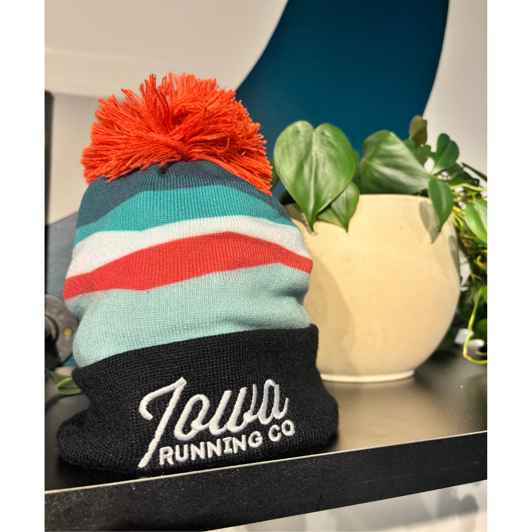 Iowa Running Company IRC BOCO POM POM BEANIE