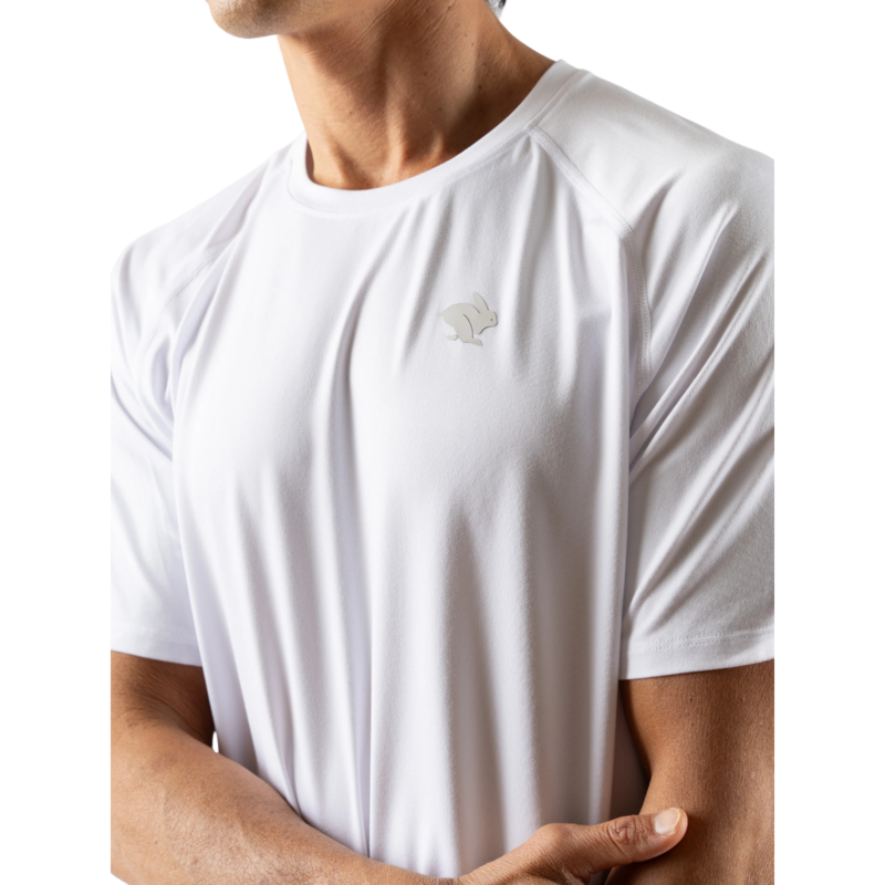 rabbit MEN'S EZ TEE SS - WHITE