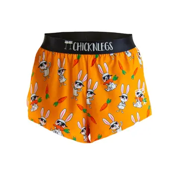 ChicknLegs WOMEN'S 1.5" SPLIT SHORT BAD BUNNY