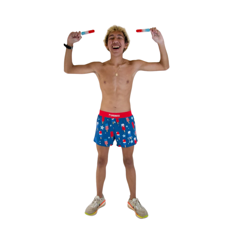 ChicknLegs MEN'S USA 4" HALF SPLIT