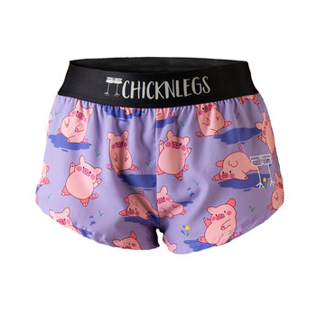 ChicknLegs WOMEN'S PIGGIES 1.5" SPLIT SHORTS