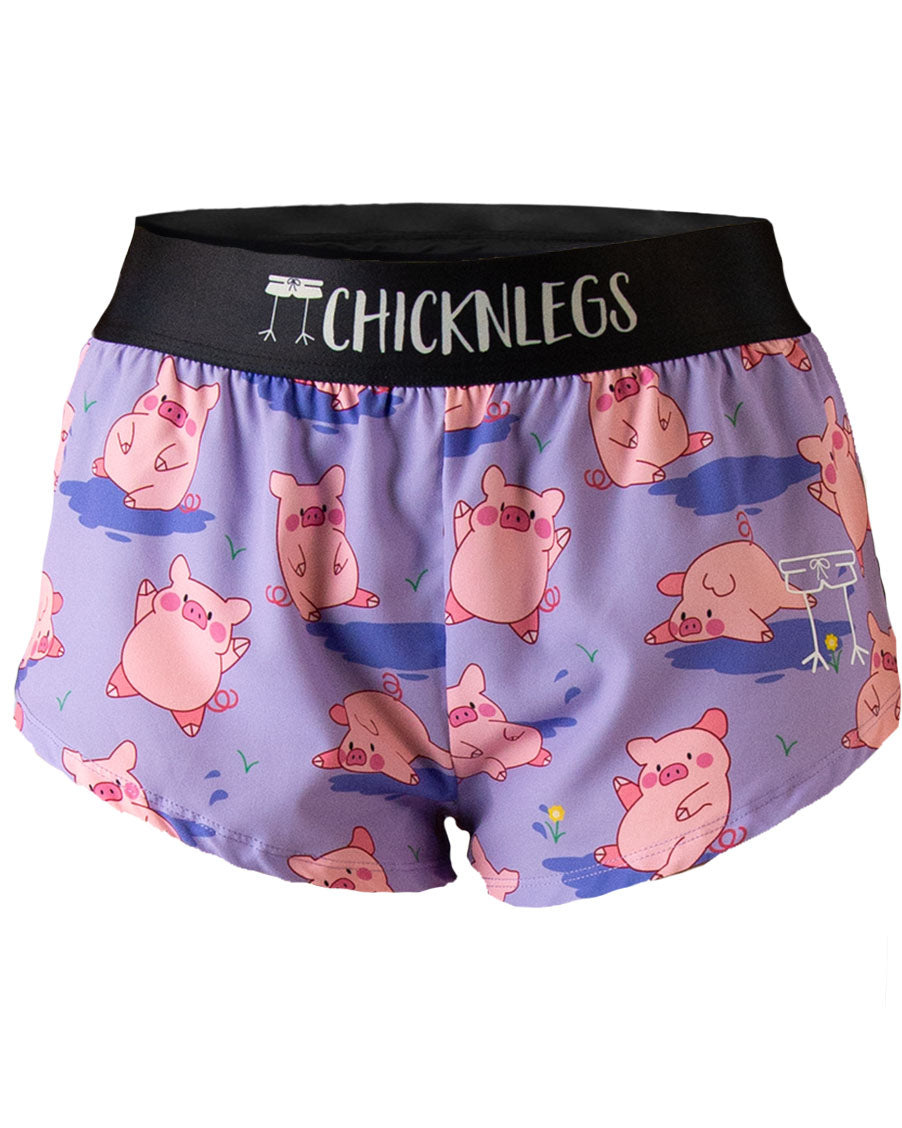 ChicknLegs WOMEN'S PIGGIES 1.5" SPLIT SHORTS