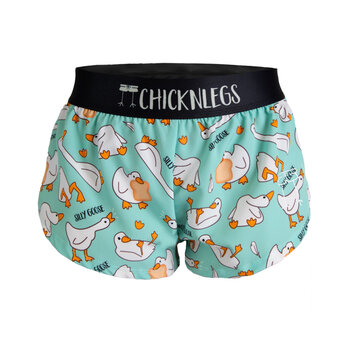 ChicknLegs WOMEN'S SILLY GOOSE 1.5" SPLIT SHORT
