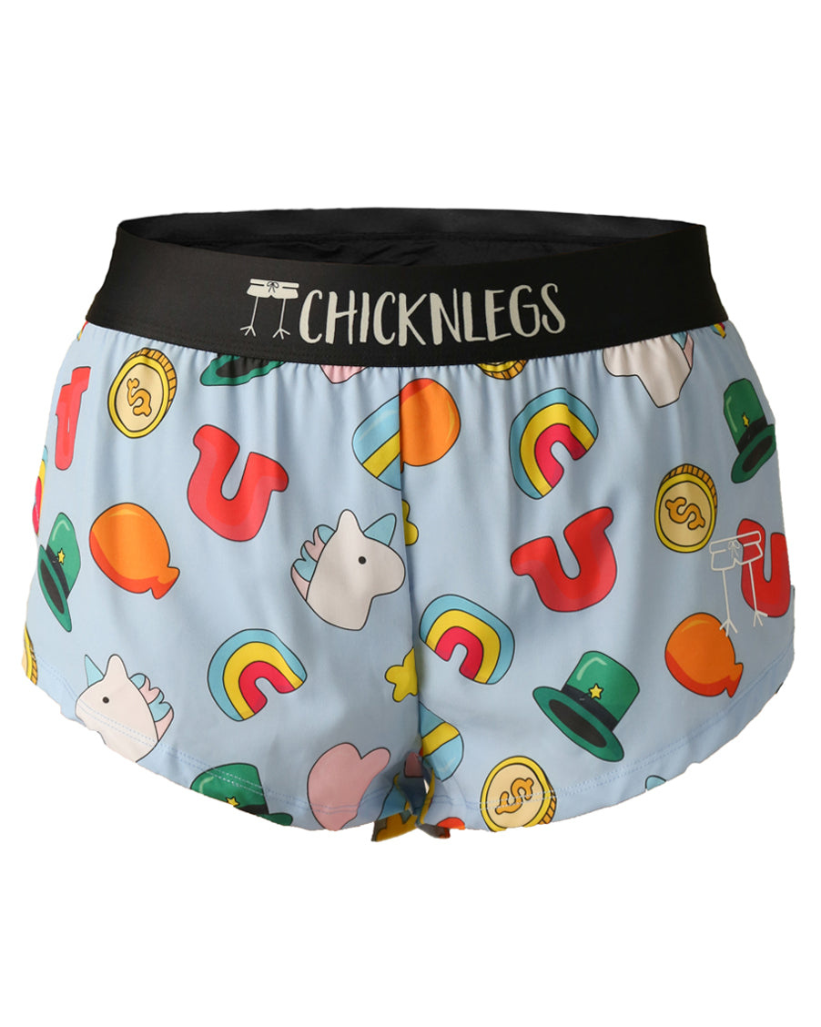 ChicknLegs WOMEN'S CHARMS 1.5" SPLIT SHORT