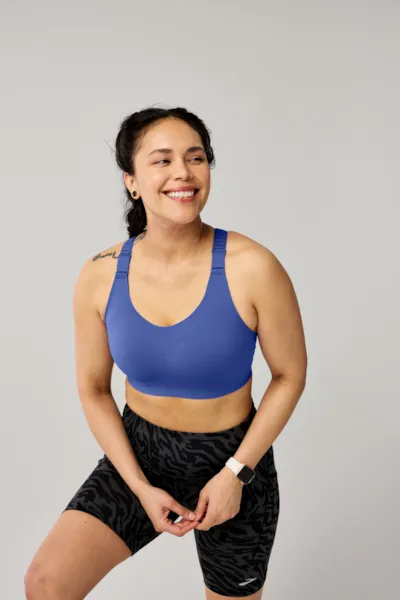 Brooks Running RACERBACK 2.0 SPORTS BRA - BLUE ASH/NAVY