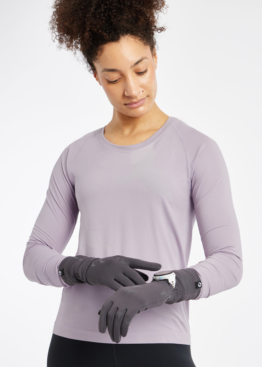 Oiselle FIRECRACKER WATCH WINDOW GLOVES