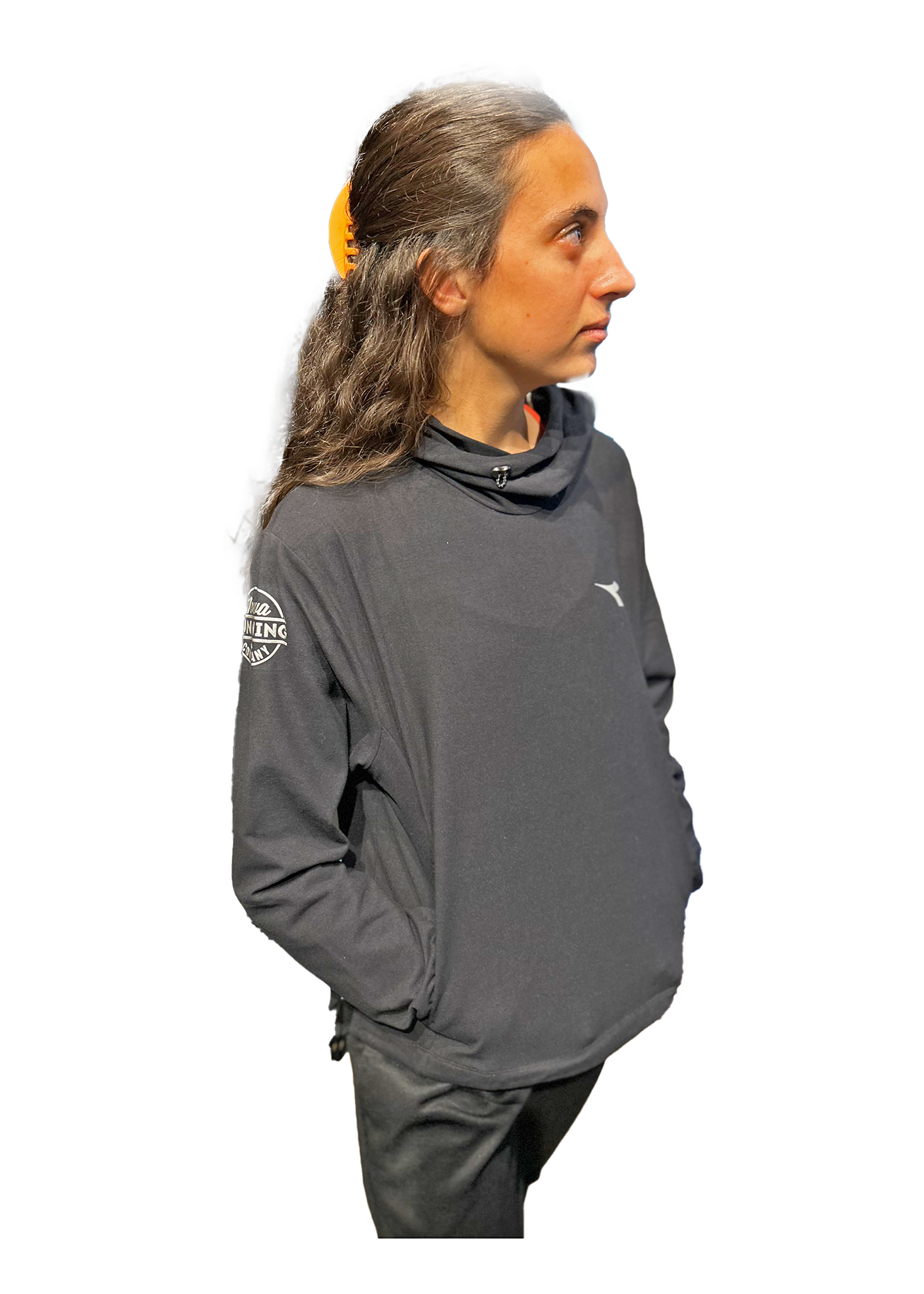 Iowa Running Company IRC WOMEN'S JERSEY PULLOVER HOODIE RUN CREW