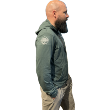 Iowa Running Company JERSEY PULLOVER HOODIE RUN CREW