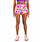 ChicknLegs WOMEN'S 1.5" HALF SPLIT SHORT CANDY HEARTS