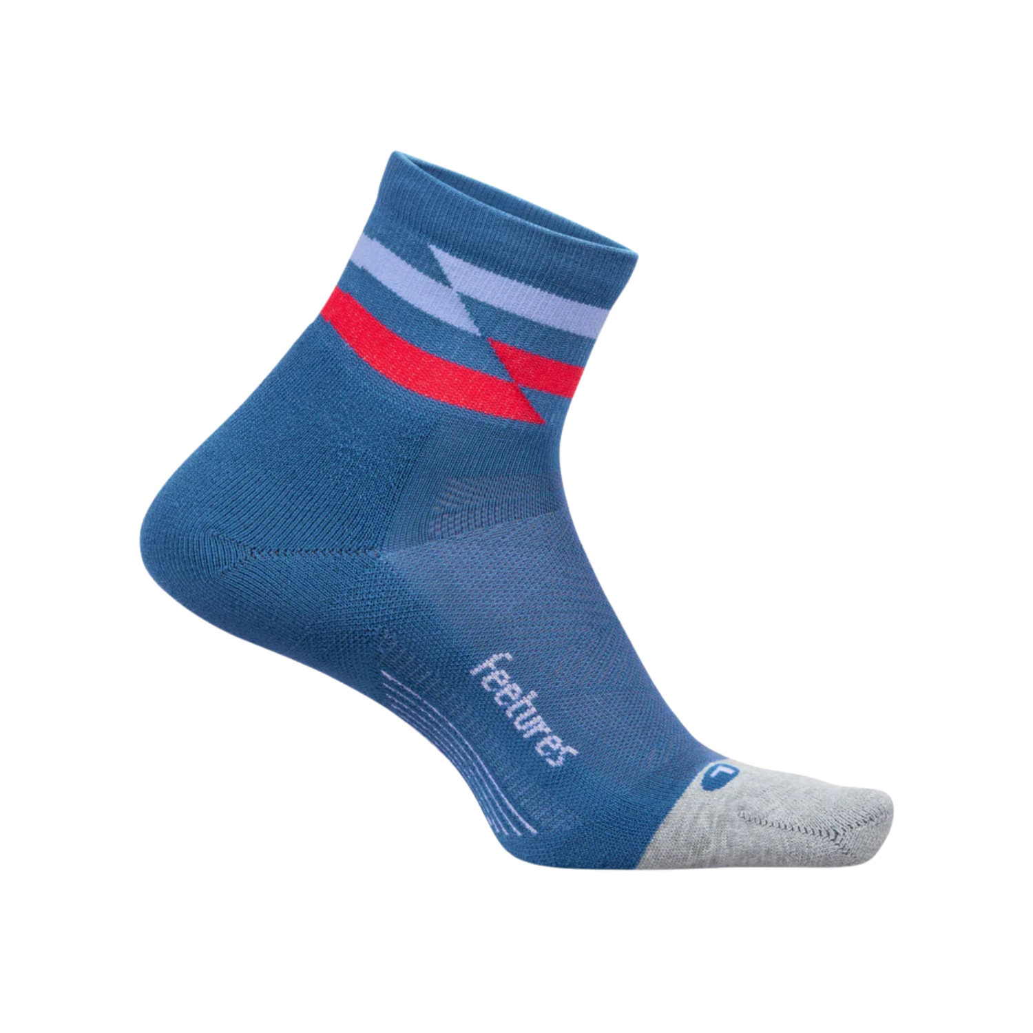 Feetures! ELITE LIGHT CUSHION QUARTER (BLUE TRACK)
