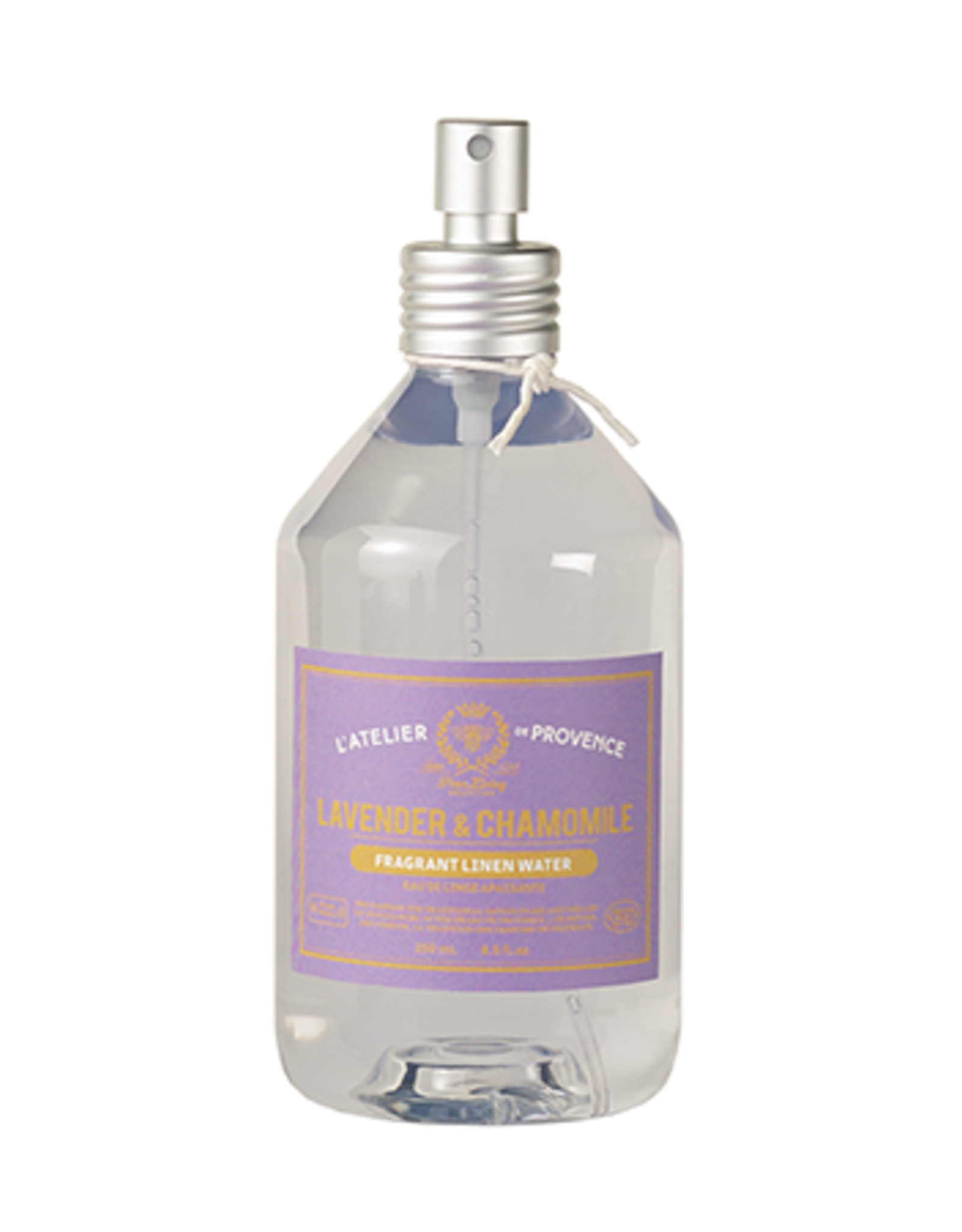 Lucia  par  Pure Living Eau de linge apaisante lavande et camomille