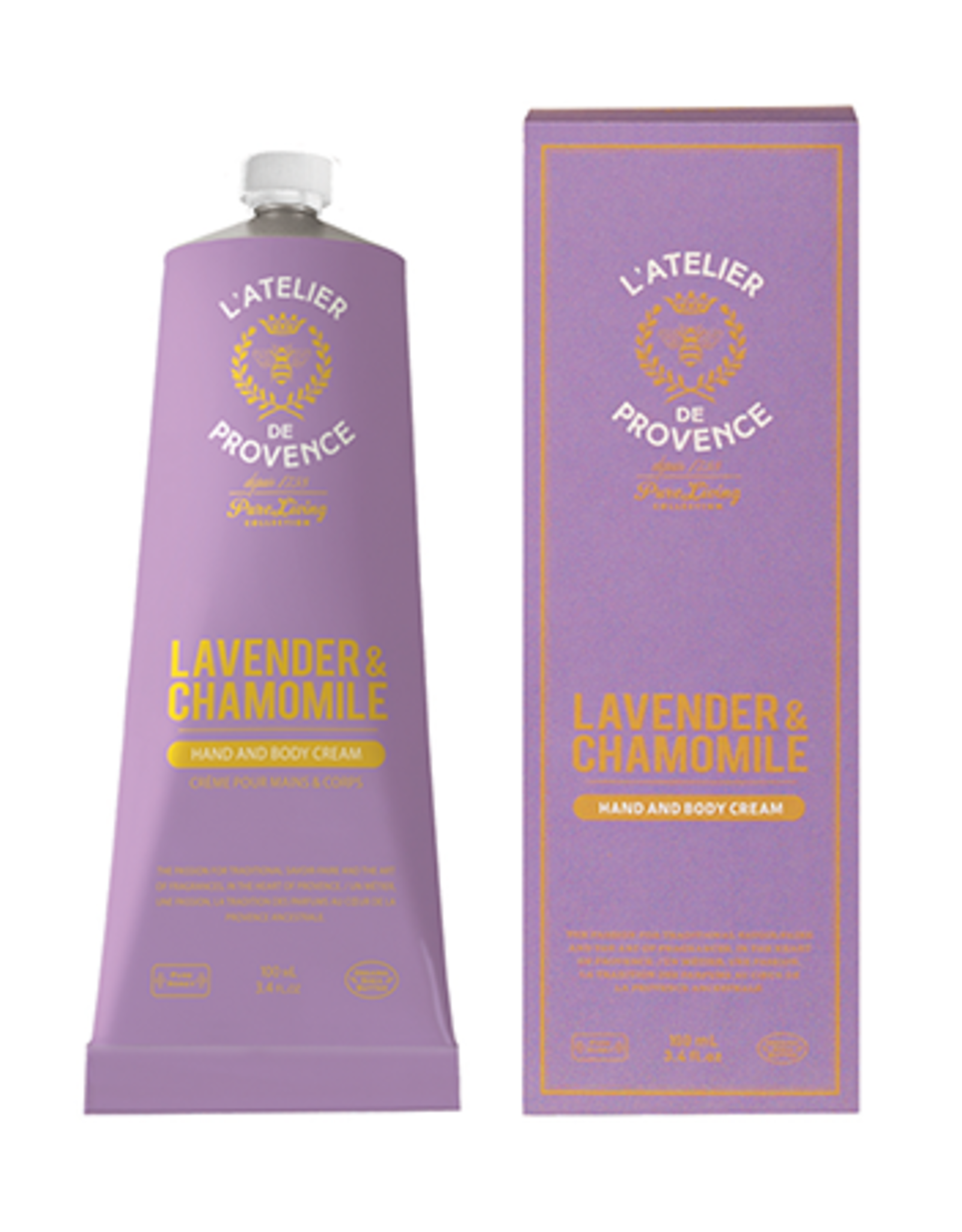 Lucia  par  Pure Living Crème pour les mains Lavande & Camomille