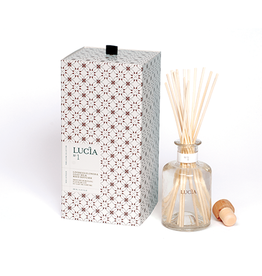 Lucia  par  Pure Living Diffuseur rotang Fleur de lin et lait de chèvre