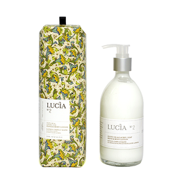 Lucia  par  Pure Living Lotion corps et mains à l’huile d’olive et feuille de laurier
